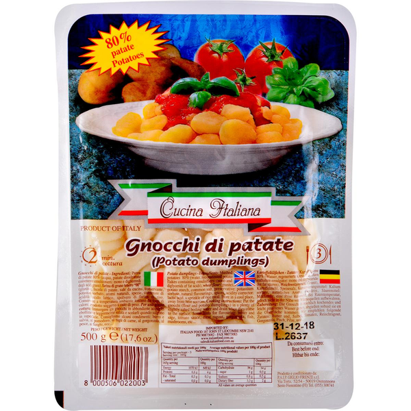 Nhoque Italiano Paip Giglio Firenze 500g