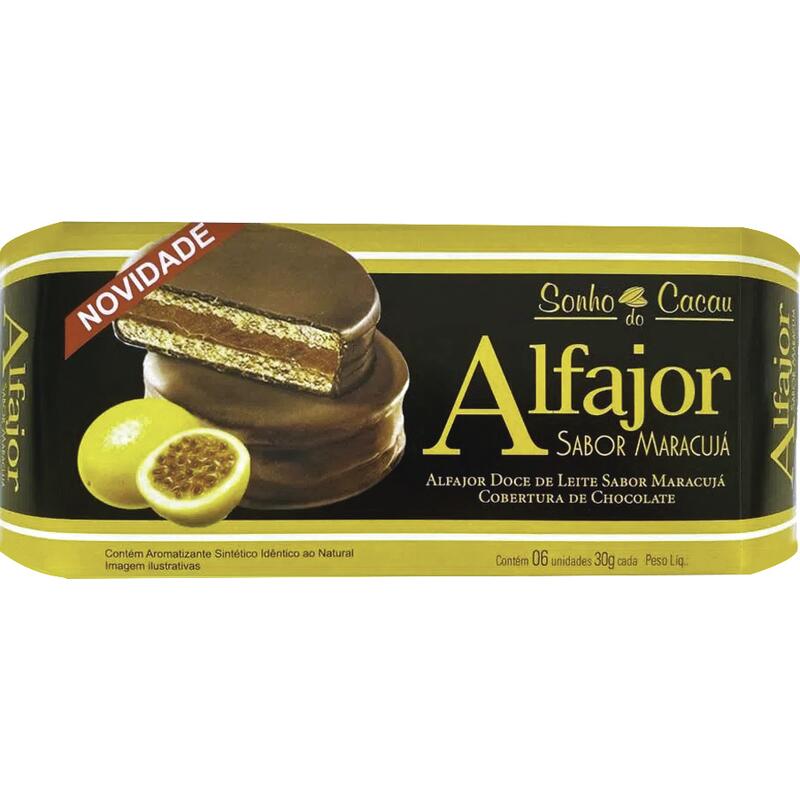 Alfajor Sonho do Cacau Maracujá 216g