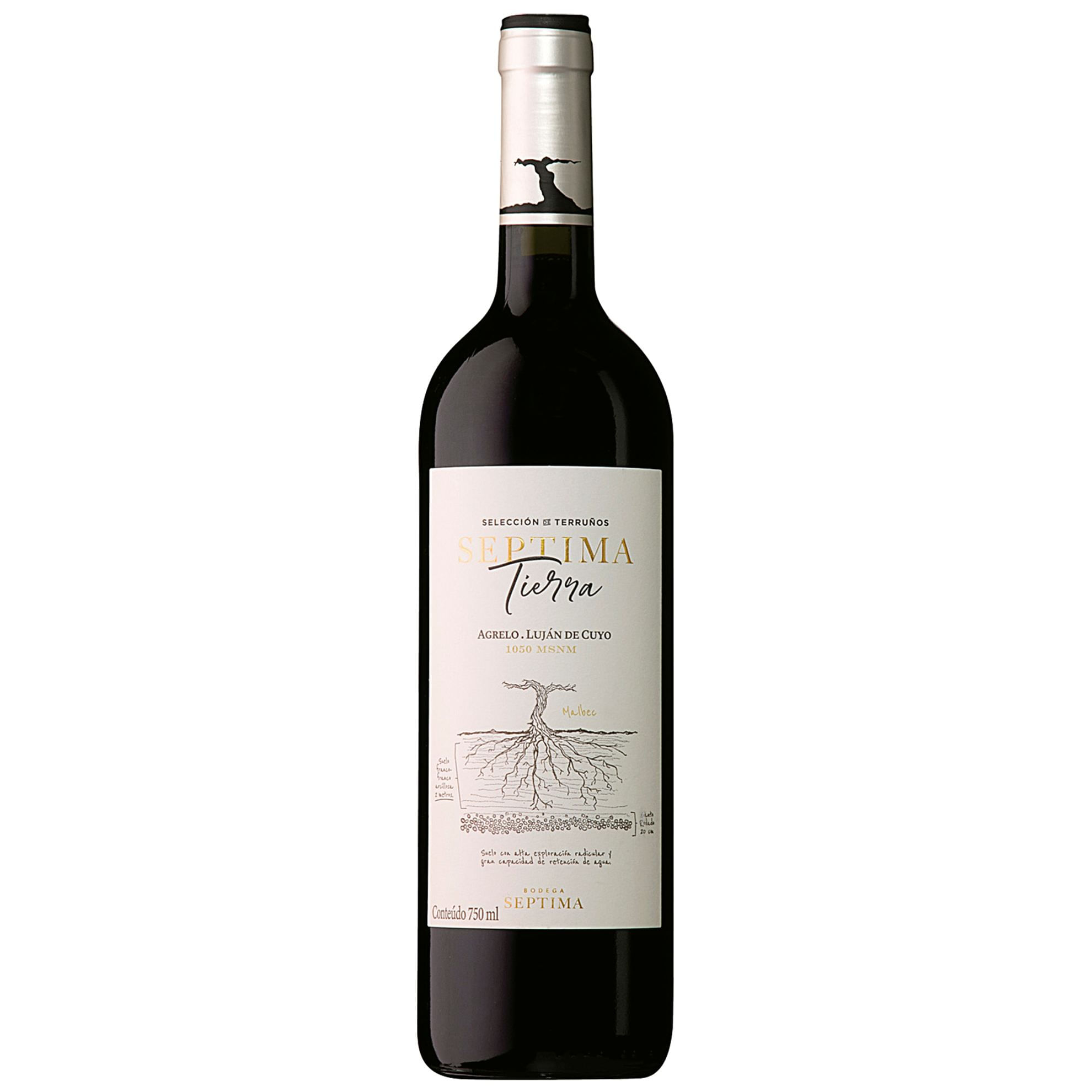 Septima Tierra Malbec Argentino Vinho Tinto 750ml