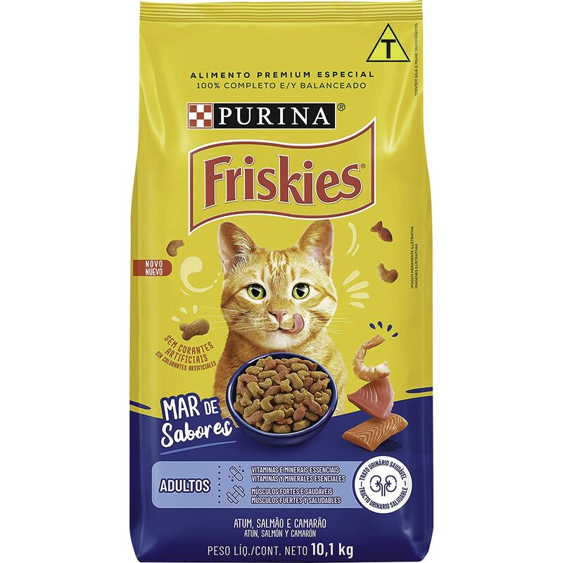 Alimento para Gatos Friskies Frutos do mar 10,1kg
