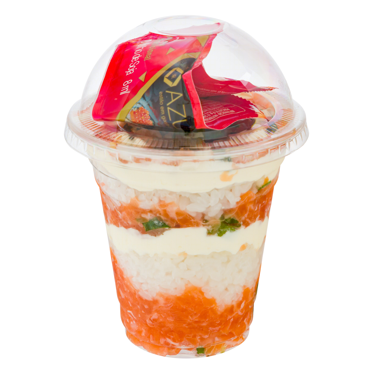 Temaki Copo Salmão 1 unidade (Aprox. 270)