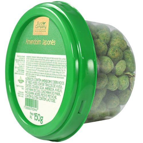 Amendoim Euro Company Japonês Cebola E Salsa 150g