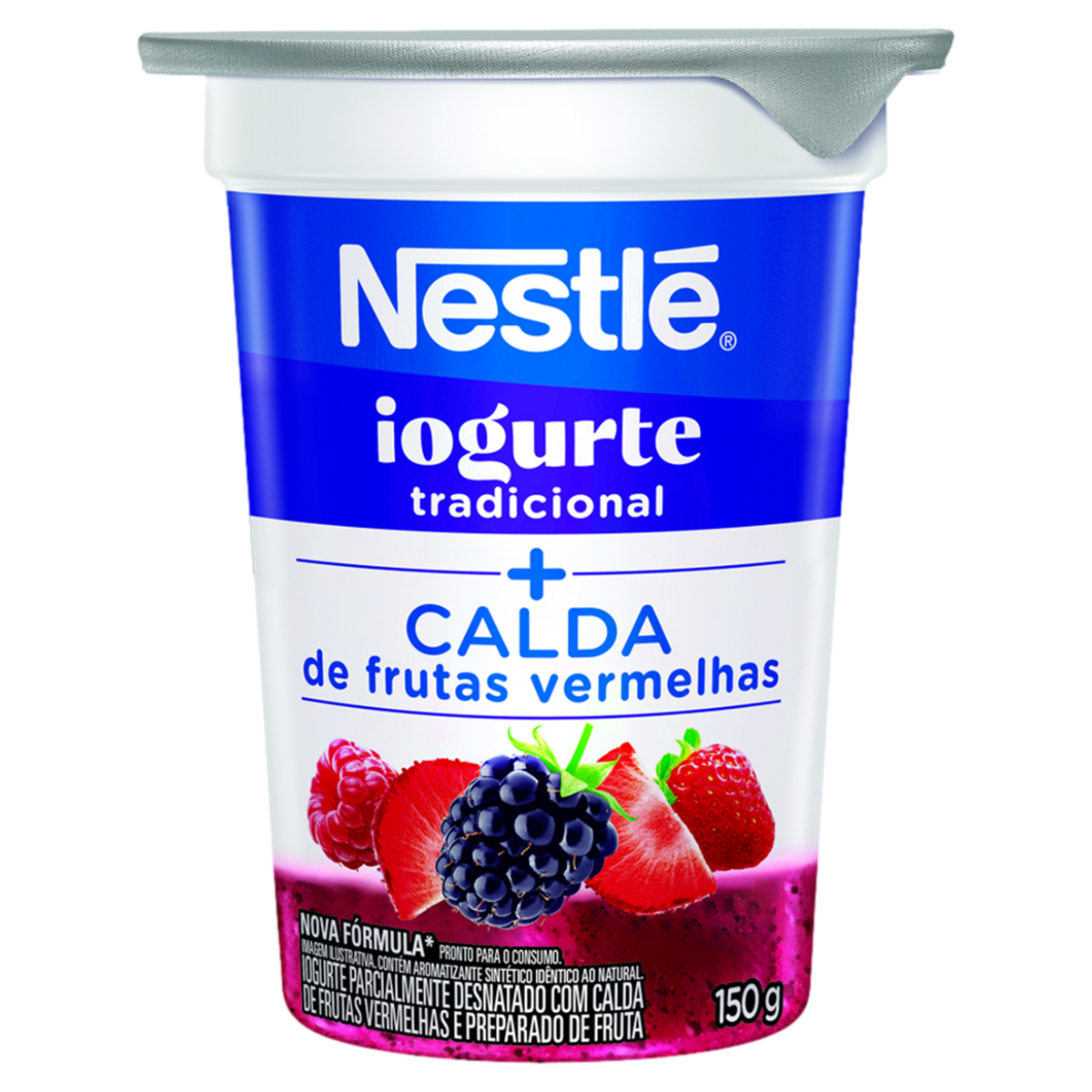 Iogurte Tradicional NESTLE Calda De Frutas Vermelhas 150g