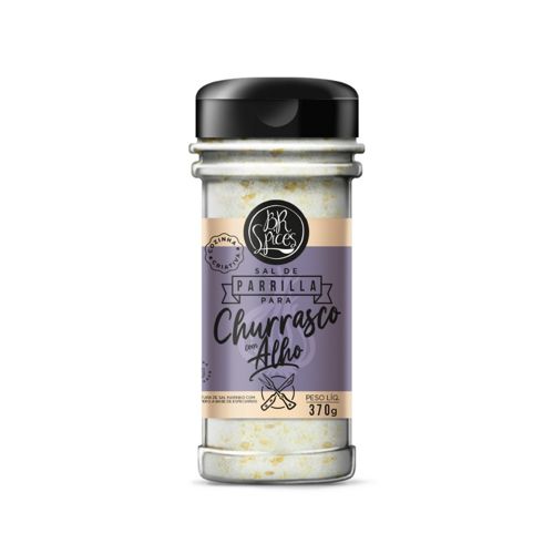 Sal Parrilla Br Spices Com Alho 370G