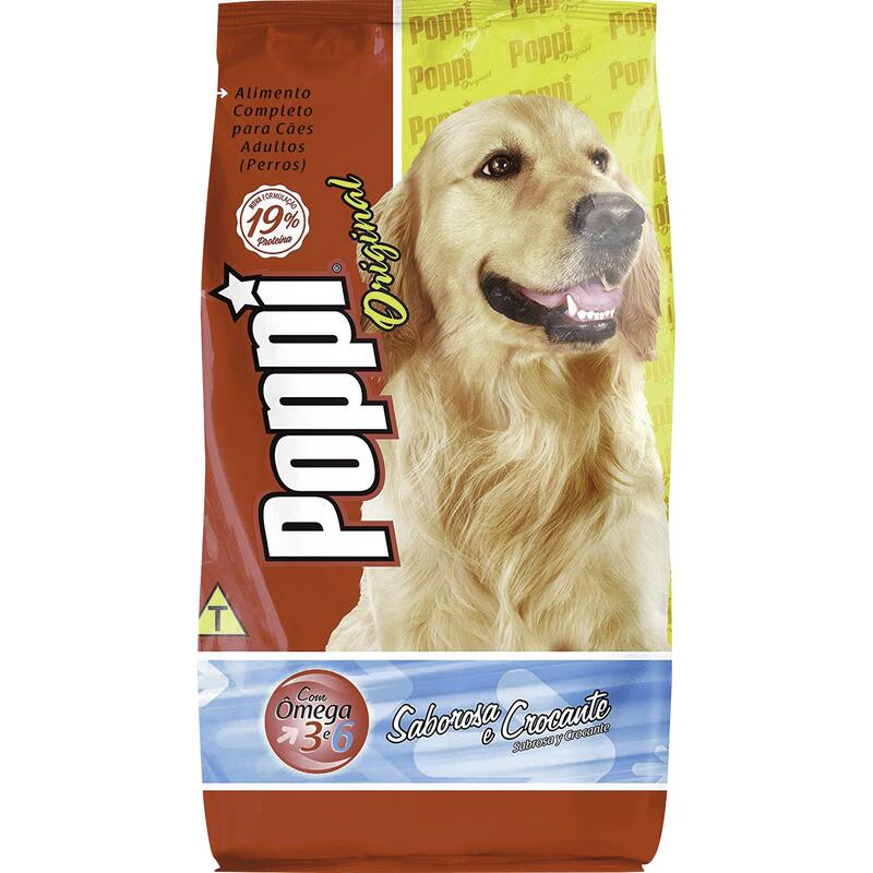Alimento para Cães Adultos Poppi Carne 10,1kg