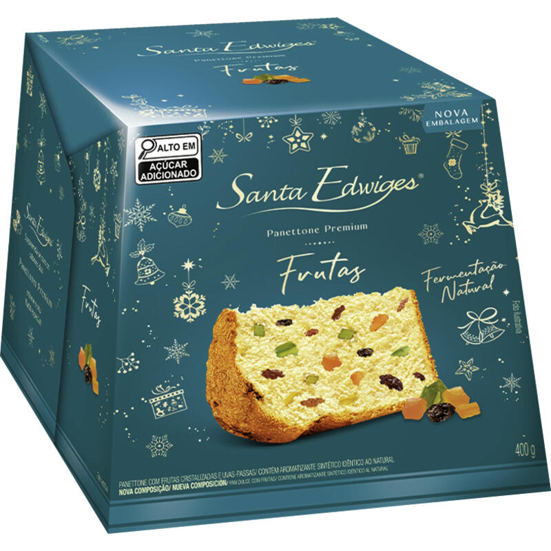 Panettone Santa Edwiges Frutas 400g