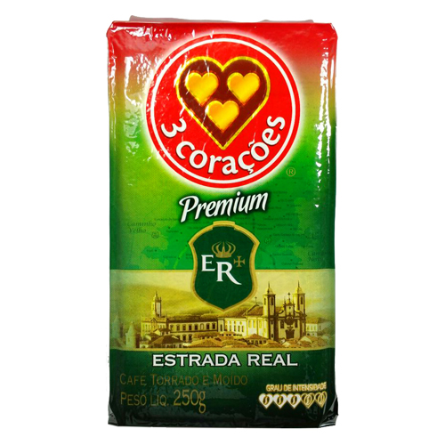 Café Premium 3 Corações Estrada Real Vácuo 250g