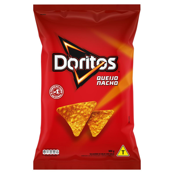Salgadinho Elma Chips 300g - Doritos - Queijo Nacho