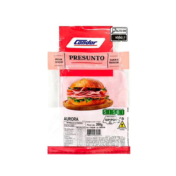 Presunto Aurora Condor 200g - Fatiado