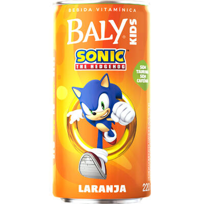 Bebida Composta Gaseificada Baly Sonic Laranja 220ml