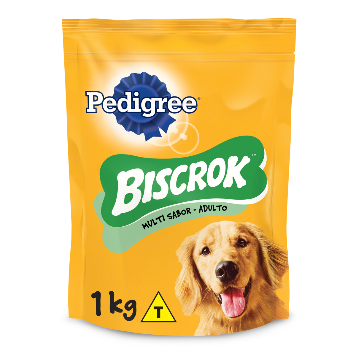 Biscoito Pedigree Biscrok Para Cães Adultos Multi 1kg