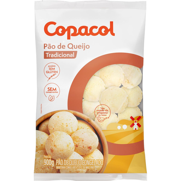 Pão de Queijo Copacol 900g - Tradicional