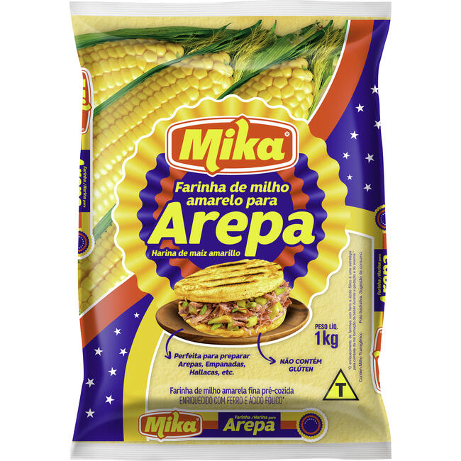 Farinha de Milho Mika Arepa 1kg