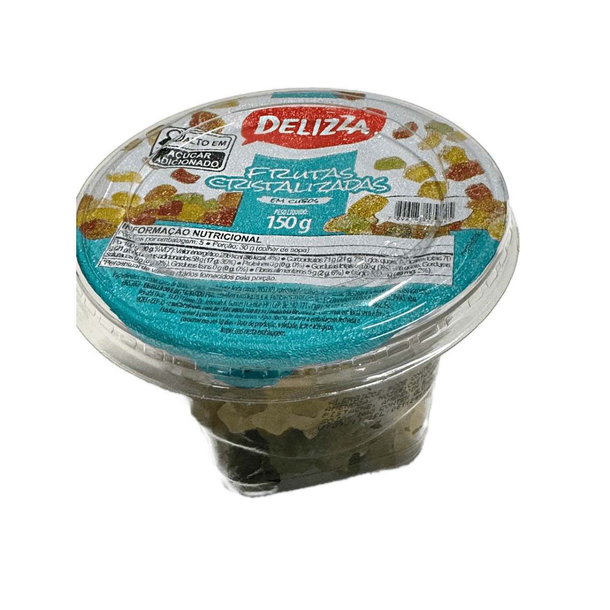 Frutas Cristalizadas Delizza 150g