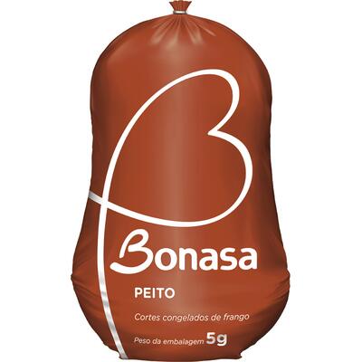 Peito de Frango Bonasa Cong Preço por quilo no pacote