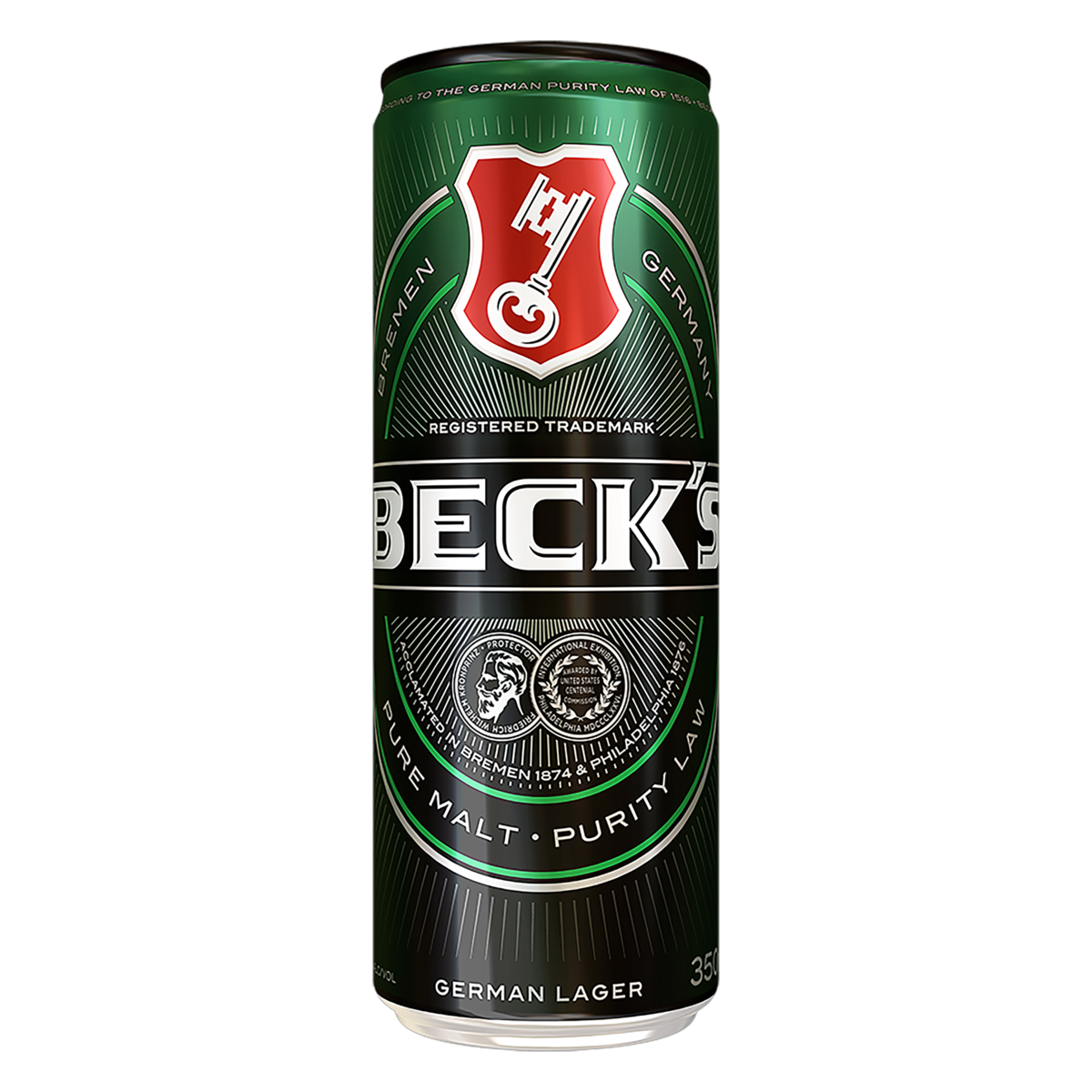 Cerveja BECKS Puro Malte Lata 350 ML