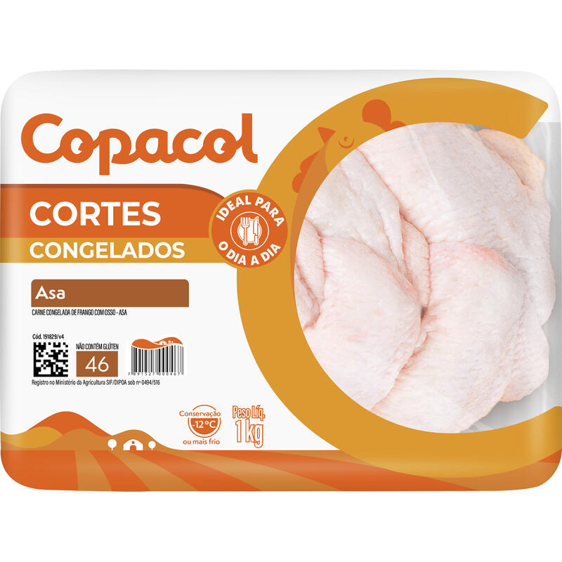 Asa de Frango Copacol Congelada 1kg