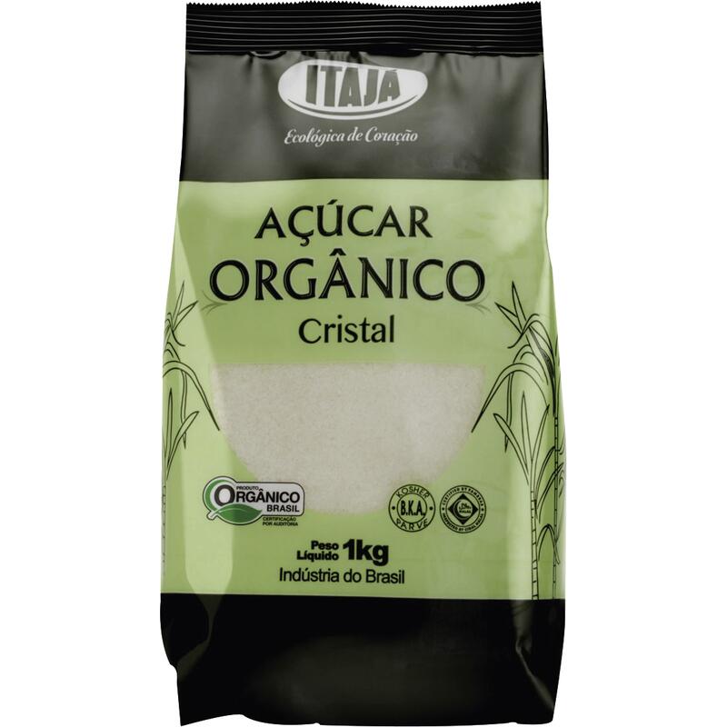 Açúcar Orgânico Itajá Cristal 1Kg