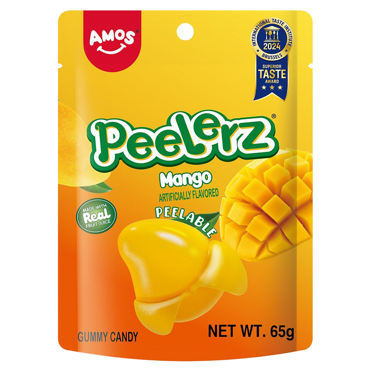 Bala de Gelatina Manga Peelerz Sachê 65g