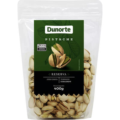 Pistache com Casca Dunorte Reserva 400g