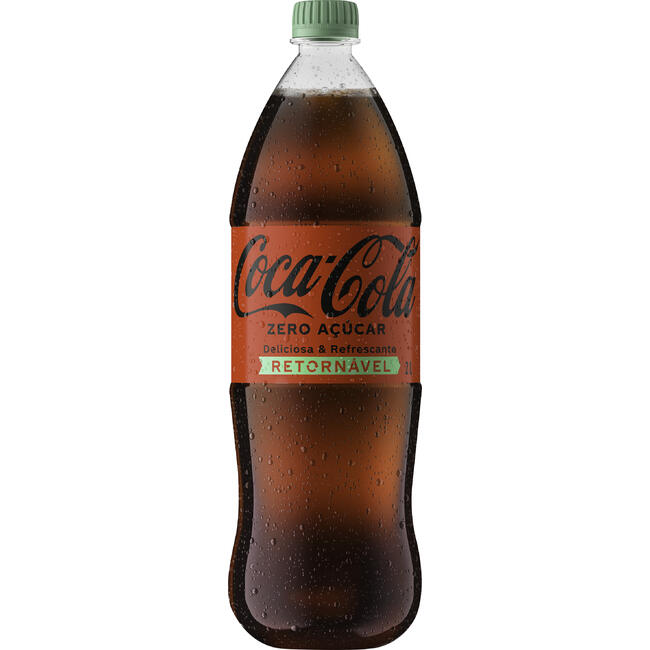 Refrigerante Coca-Cola Sem Açúcar Retornável 2L
