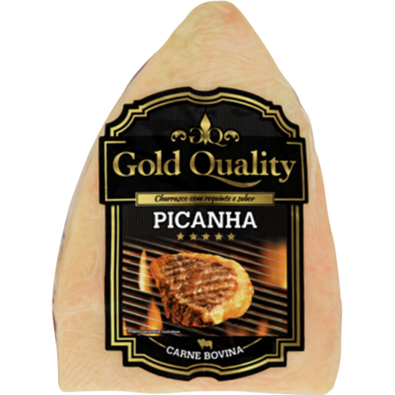 Carne Bovina Picanha Gold Quality Resf Preço por quilo na peça