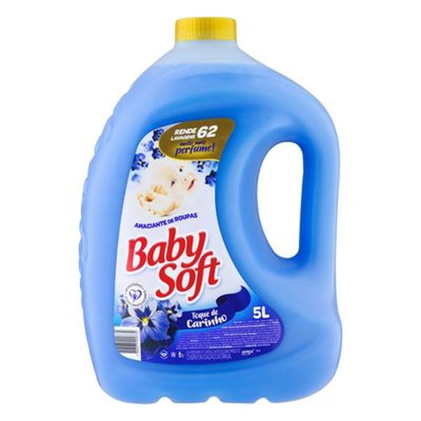 Amaciante de Roupa BABY SOFT Toque Carinho 5l