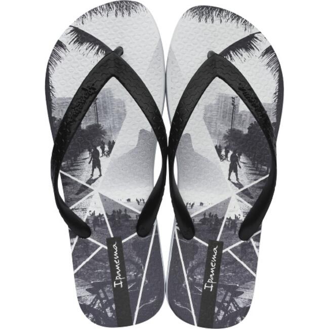 Sandália Ipanema Urban 43/44 - Branco/Preto Par