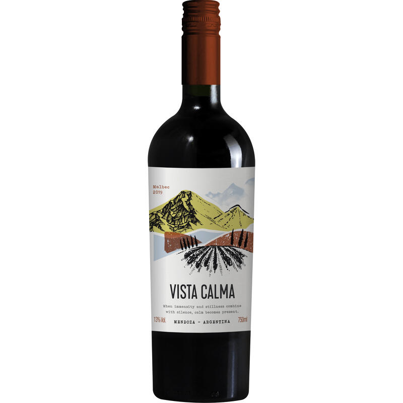 Vinho Argentino Vista Calma Malbec 750ml