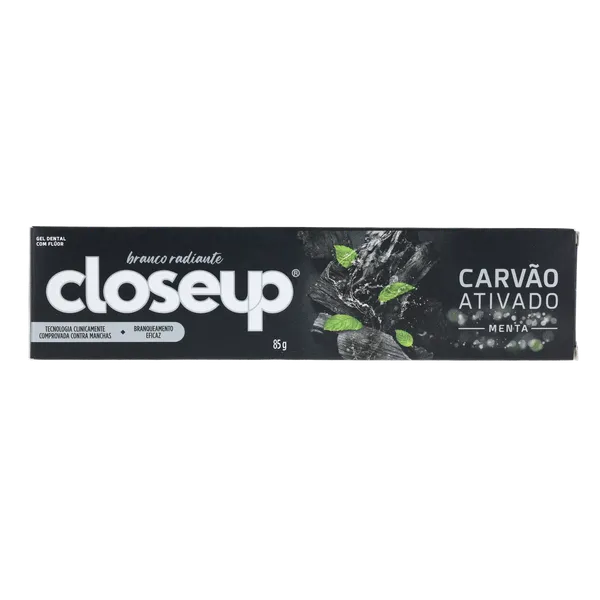 Creme Dental Closeup 85g - Carvão - Menta
