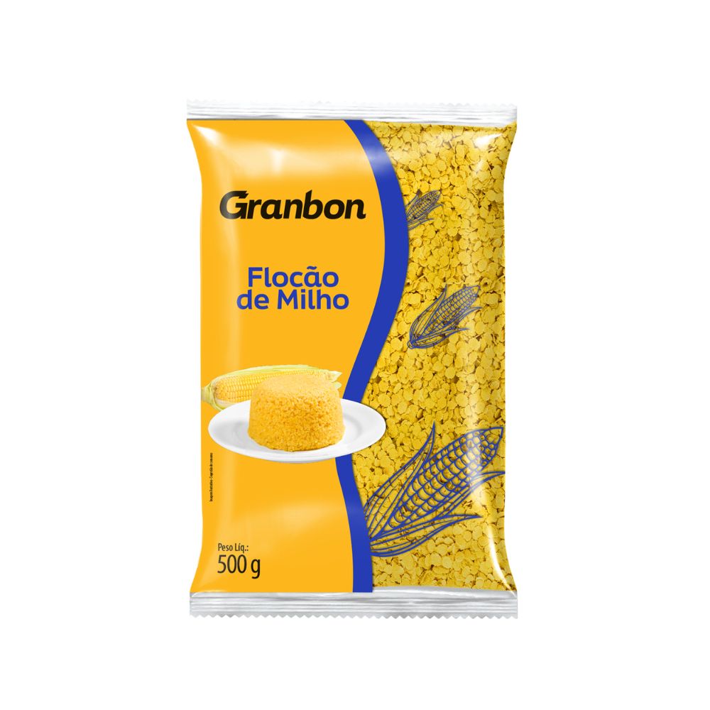 Flocão de Milho GRANBON Pacote 500g