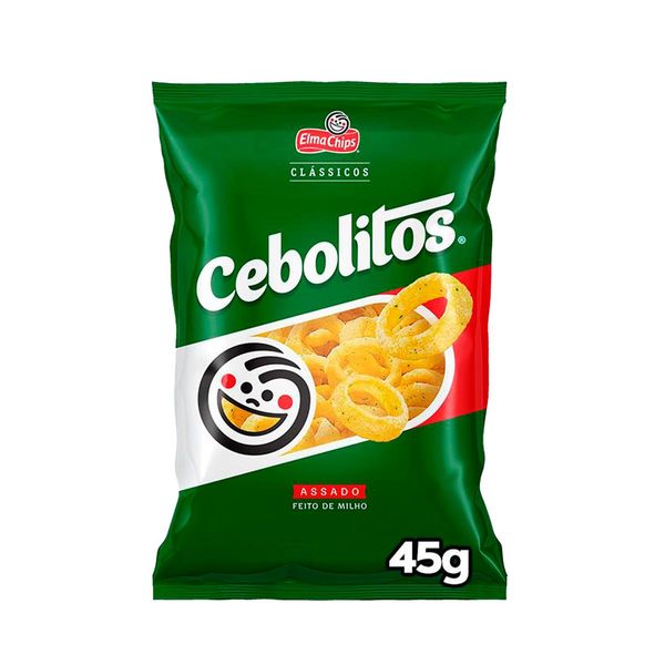 Salgadinho Cebola Elma Chips Cebolitos 45G