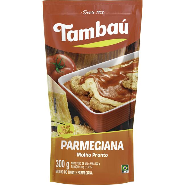 Molho de Tomate Tambaú Parmegiana 300g