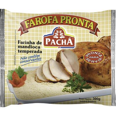 Farinha de Mandioca Pachá Temperada 300g