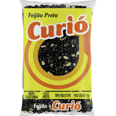 Feijão Preto Curió Fora de Tipo 1kg
