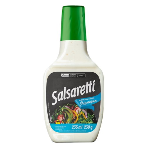 Molho Salada Parmesan Salsaretti 235ml
