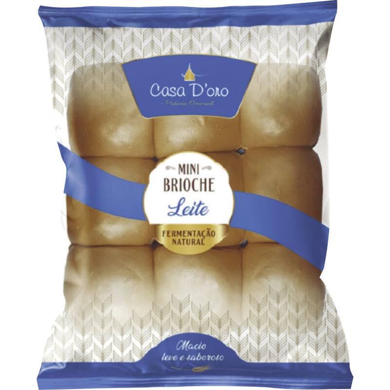 Mini Pão Brioche Casa D'Oro Leite 270g