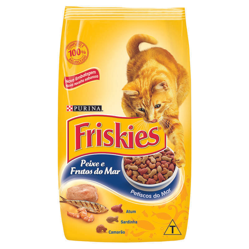 Alimento para Gatos Friskies Frutos do mar 3kg