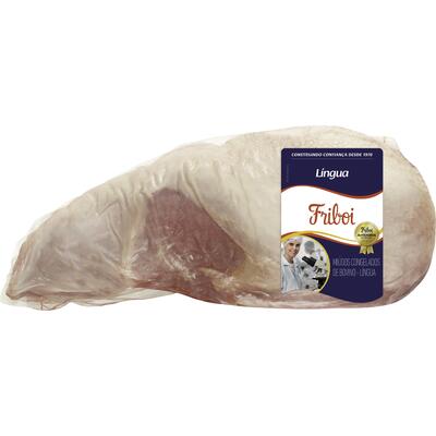Língua Bovina Friboi Congelada Preço por quilo na peça