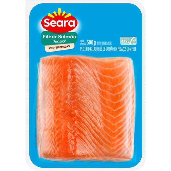 Filé de Salmão Seara 500g