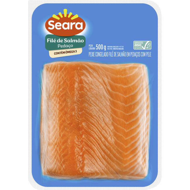 Filé de Salmão Seara 500g