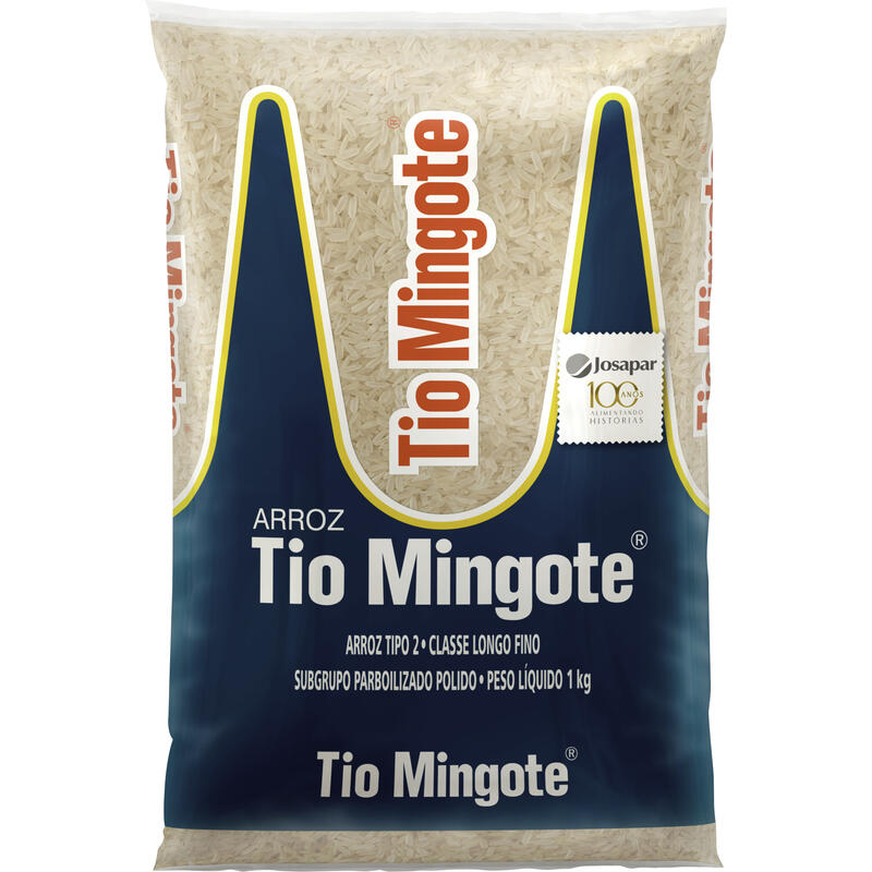 Arroz Tio Mingote Parboilizado Tipo 2 1kg