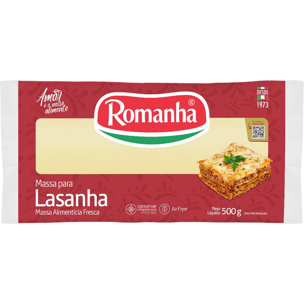 Massa Romanha para Lasanha 500g