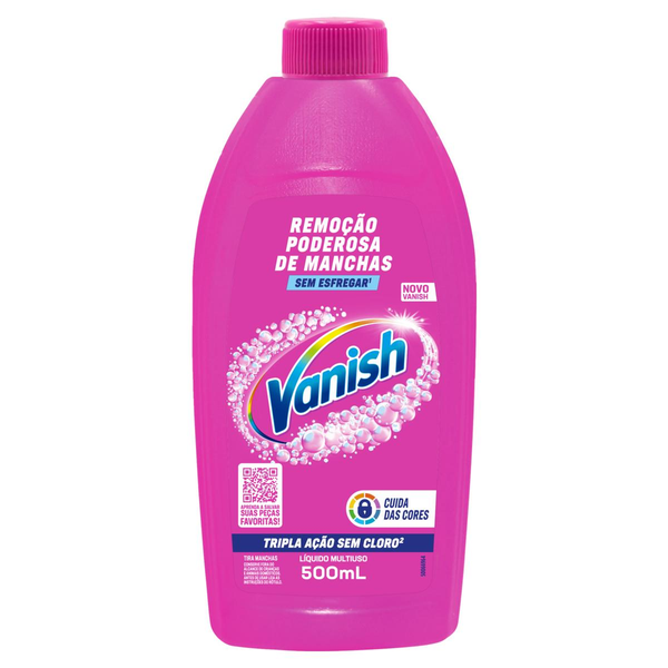 Tira Manchas VANISH Líquido Multiuso para roupas coloridas 500ml