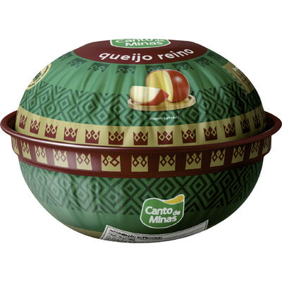 Queijo Reino Canto de Minas quilo na lata