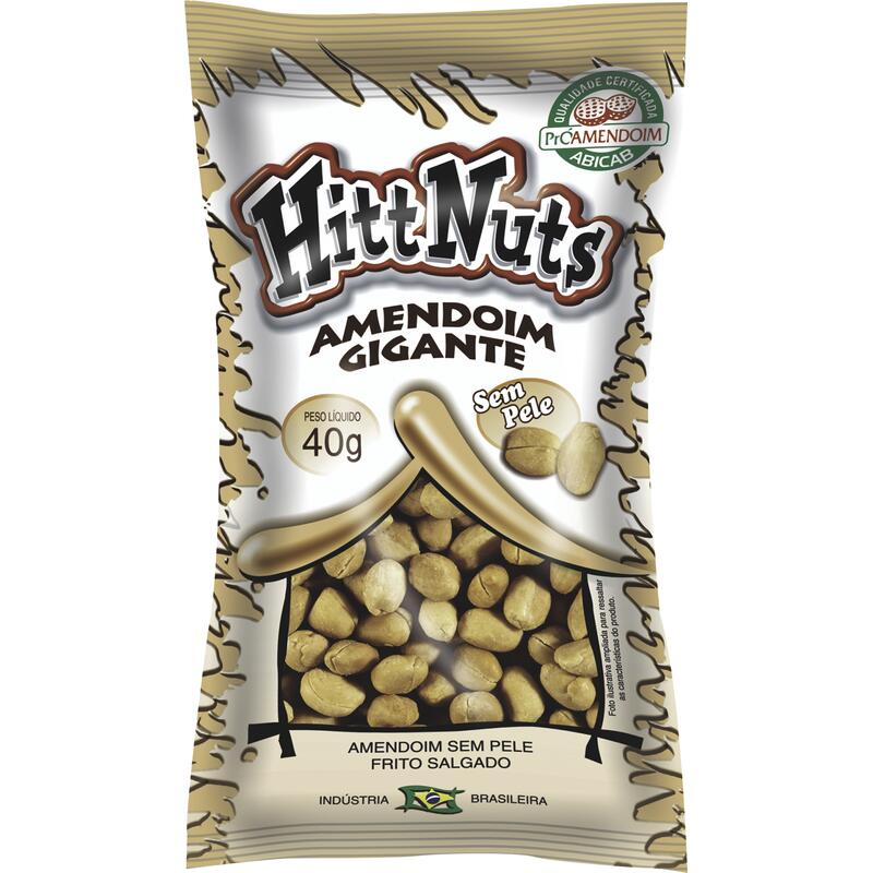 Amendoim Hitt Nuts Sem pele 40g
