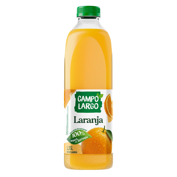Suco Campo Largo 1.350ml - Laranja - Pet