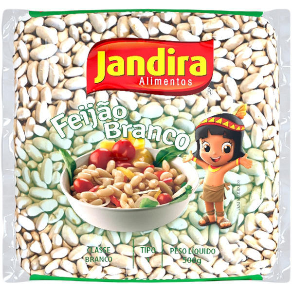 Feijão Jandira 500g - Branco