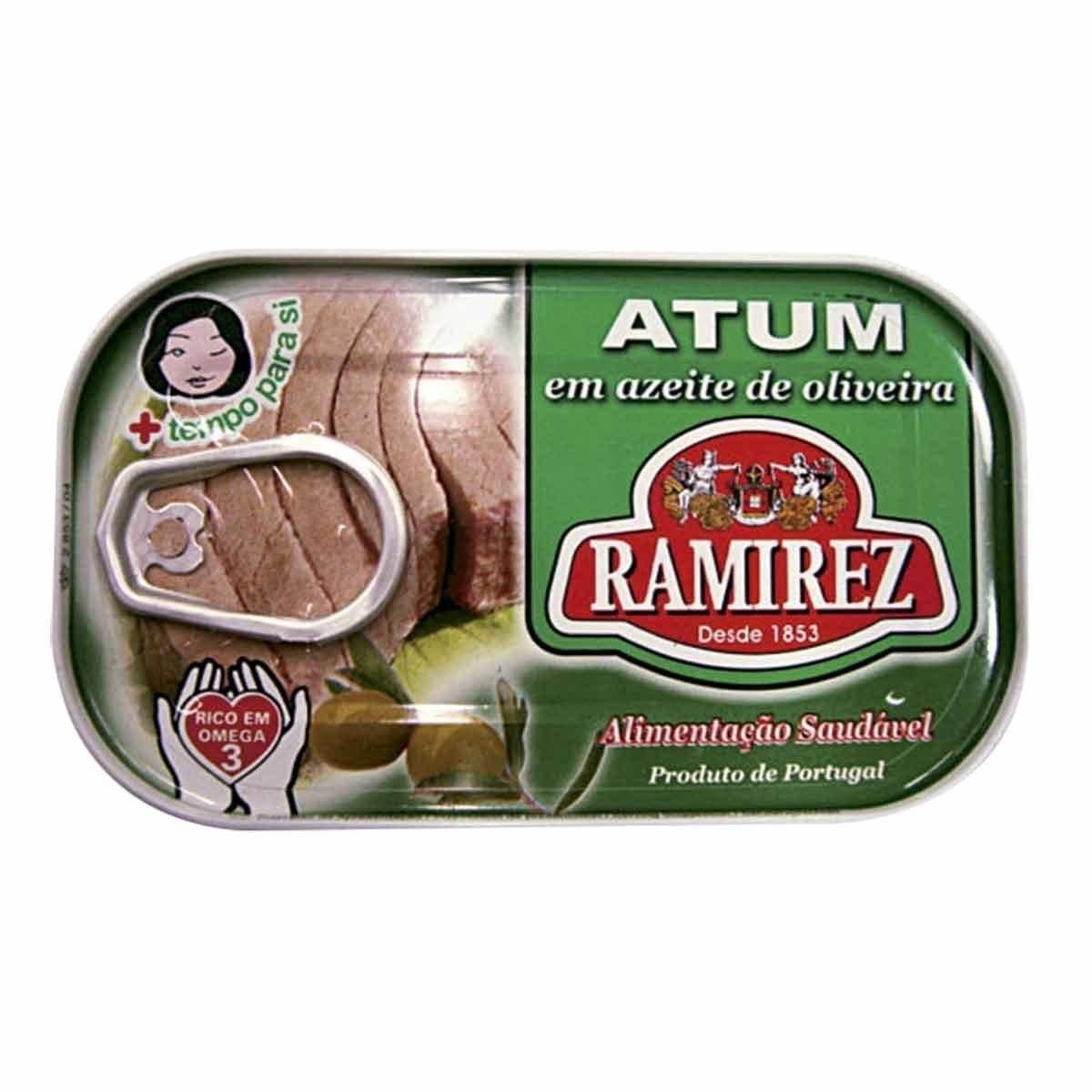 Atum Português Sólido em Azeite RAMIREZ Lata 120g