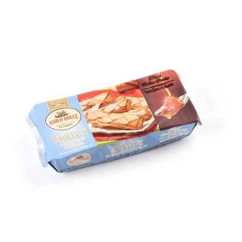 Biscoito Asolo Dolce Folhado Com Glace De Damasco 125g